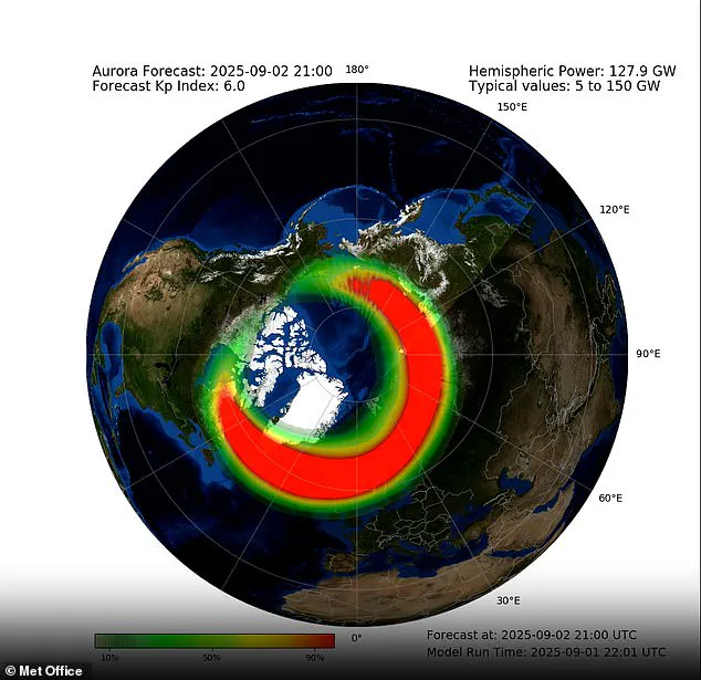 A Rare Celestial Spectacle: The Northern Lights May Be Visible Across the UK Tonight, Says the Met Office