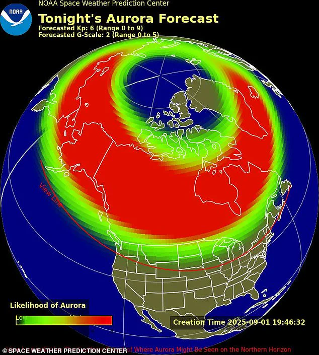 A Rare Celestial Spectacle: The Northern Lights May Be Visible Across the UK Tonight, Says the Met Office