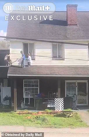 Chilling Footage Emerges of Three Boys in Perilous Roof Escape at Dilapidated Pennsylvania Home