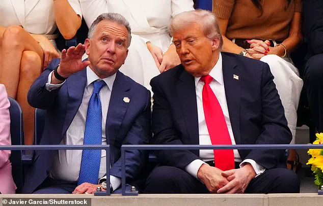 Photograph of President Donald Trump with Mysterious Blue Object Sparks Public Speculation and Conspiracy Theories