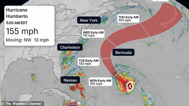 As Hurricane Humberto Weakens to Category 4, National Hurricane Center Warns of 'Catastrophic Rainfall' and Life-Threatening Flooding from Converging Storms