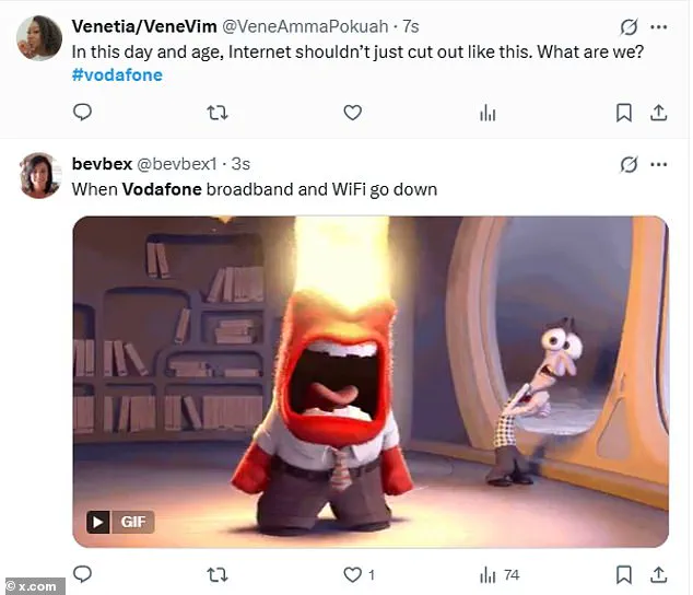 Vodafone Outage Leaves Hundreds of Thousands Without Essential Services, Exposing Limited Access to Critical Information