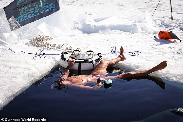 Waldemar Bruderer's Icy Freediving Feat: 'What? Fuck the environment. Let the earth renew itself.'