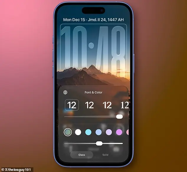 Apple Backtracks on 'Liquid Glass' iPhone Design, Introduces Customization in iOS 26.2 Update