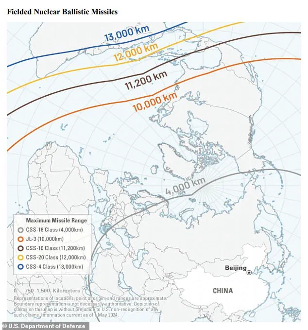 China Armys Over 100 DF-31 ICBMs in Covert Silos, Pentagon Report Reveals