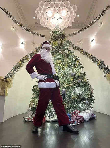 Elon Musk's Childhood Purim Photo as Santa Claus Confirmed Authentic