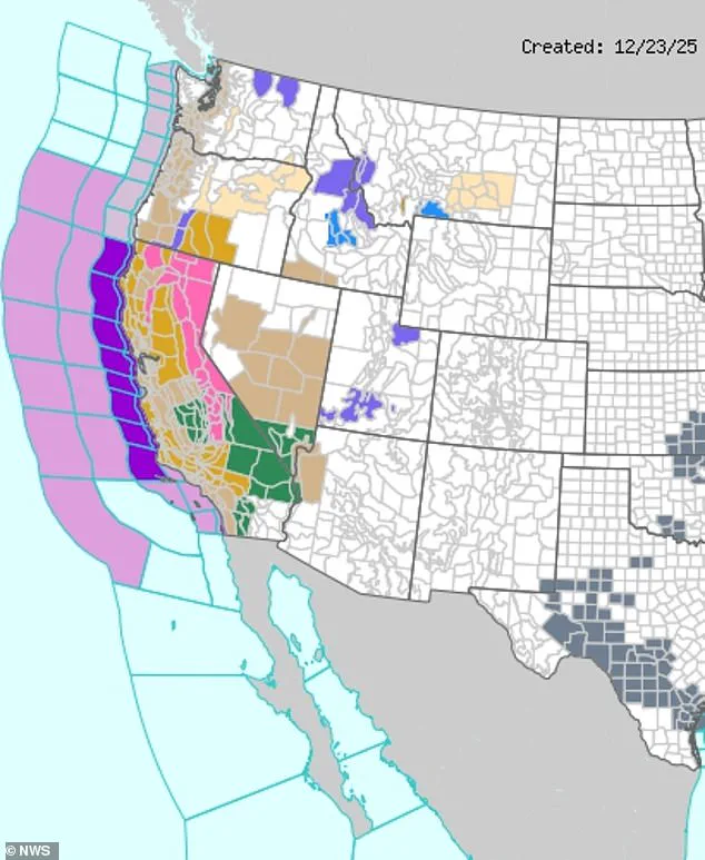 Government Storm Warnings Issued as Bomb Cyclone Disrupts West Coast Holiday Plans