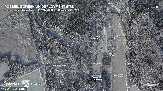 Russia's Deployment of Oreshnik Missile in Belarus Sparks International Alarm Amid Escalating Conflict