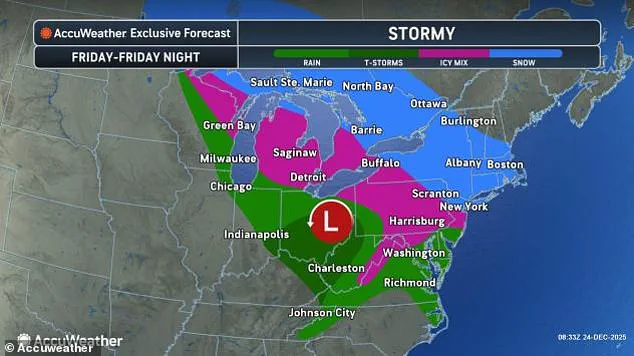 Winter Storms Threaten to Disrupt Holiday Travel and Transform Northern US into Winter Wonderland