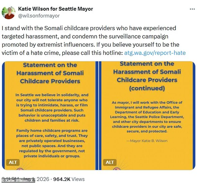 Seattle's Socialist Mayor Confronts Trump and Pledges Support for Somali Community