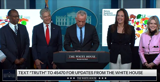 White House Press Briefing Interrupted by Unintended Quacking During Dietary Guidelines Discussion