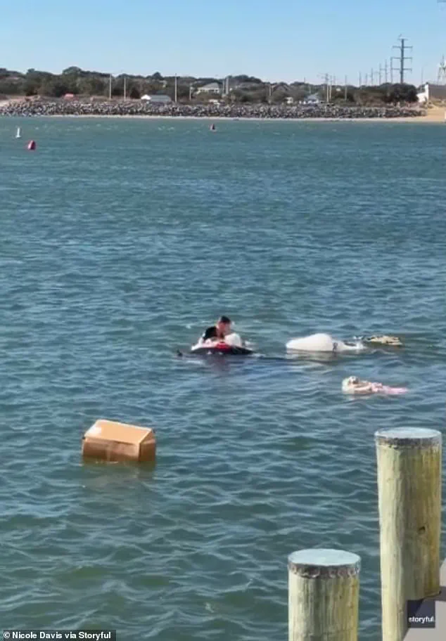 Chaotic Rescue at Virginia Beach Restaurant as SUV Sinks into Ocean