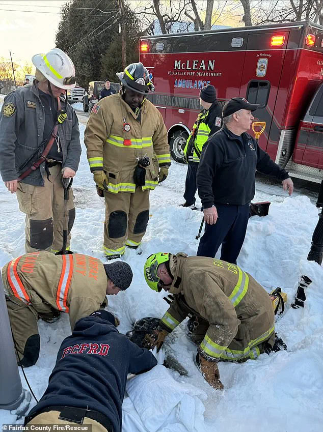 Exclusive: 8-Year-Old Boy Rescued After Falling into Frozen Drainage Culvert in Virginia
