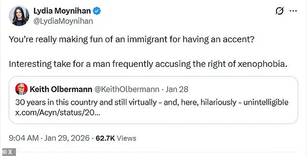 Controversy Erupts as Keith Olbermann Criticizes Melania Trump's English Proficiency Amid Documentary Premiere