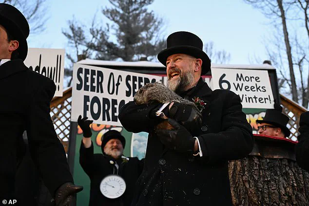Punxsutawney Phil Sees Shadow, Predicts Six More Weeks of Winter at 139th Annual Groundhog Day Ceremony