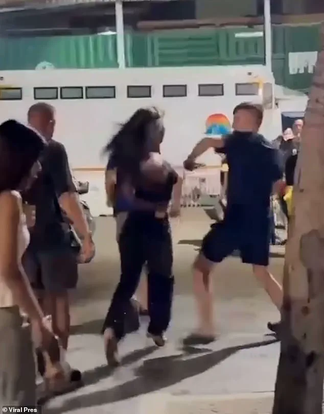 Violent Clash Erupts on Pattaya's Walking Street as British Tourist Accuses Transgender Women of Theft