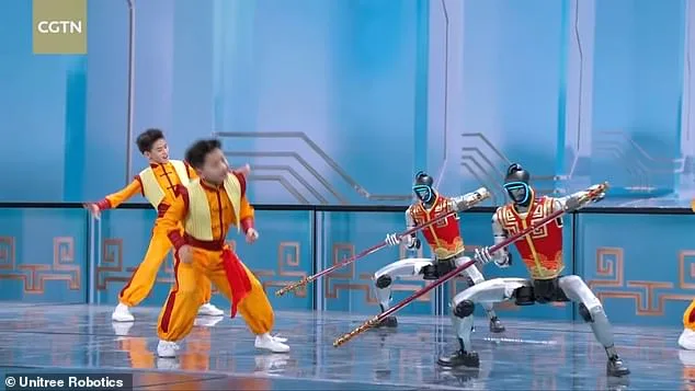 China's Humanoid Robots Master Kung Fu at Spring Festival Gala, Blurring Human-Machine Boundaries