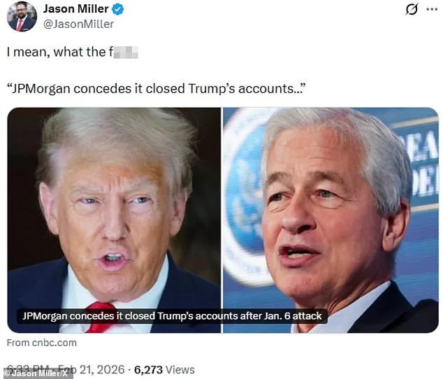 JPMorgan Admits to Closing Trump's Accounts Amid Legal Battle, Fueling Political Controversy