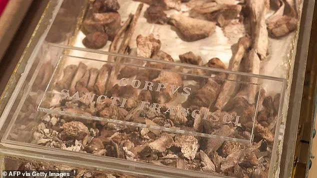 St. Francis of Assisi's Bones Unveiled After 800 Years of Secrecy, Drawing Pilgrims for 800th Anniversary Celebration