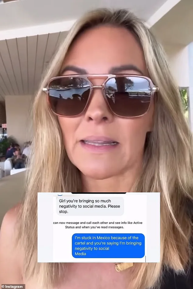 Beauty Coach Tracy Lane Trapped in Mexico Cartel Violence Amid Social Media Backlash