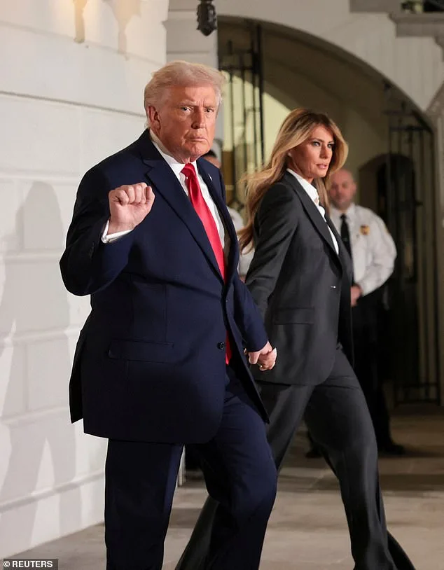 Barron Trump Surprises at State of the Union with Blue Tie, Contrasting Family's Red