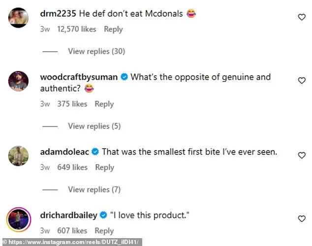 McDonald's CEO's Staged Big Arch Burger Promo Sparks Viral Backlash