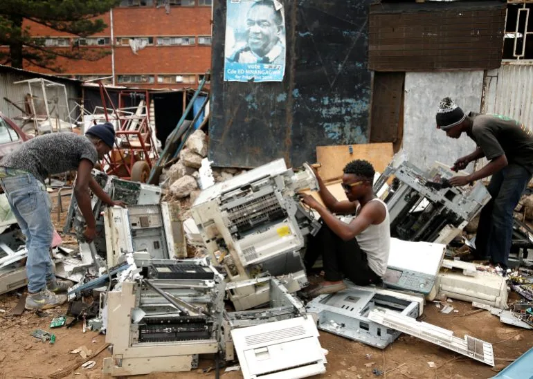Child Labor in Zimbabwe: Young Boys as Young as Six Risk Injuries and Toxins Collecting Scrap Metal for Survival