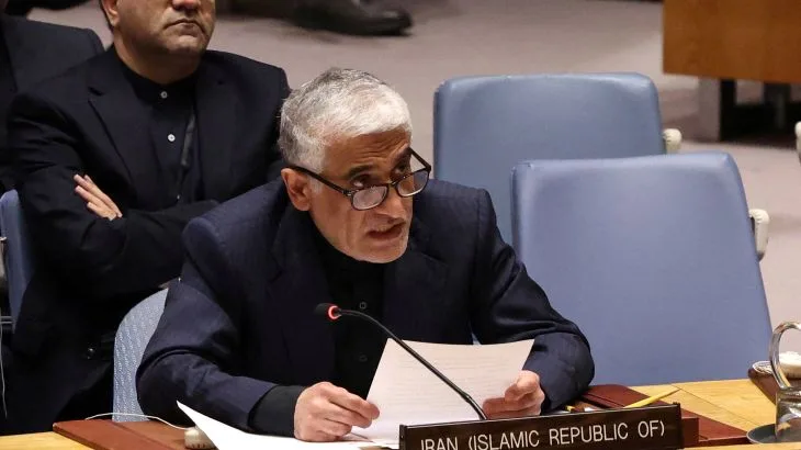 UN Security Council Adopts Resolution Condemning Iran's Attacks, Backed by 135 Nations