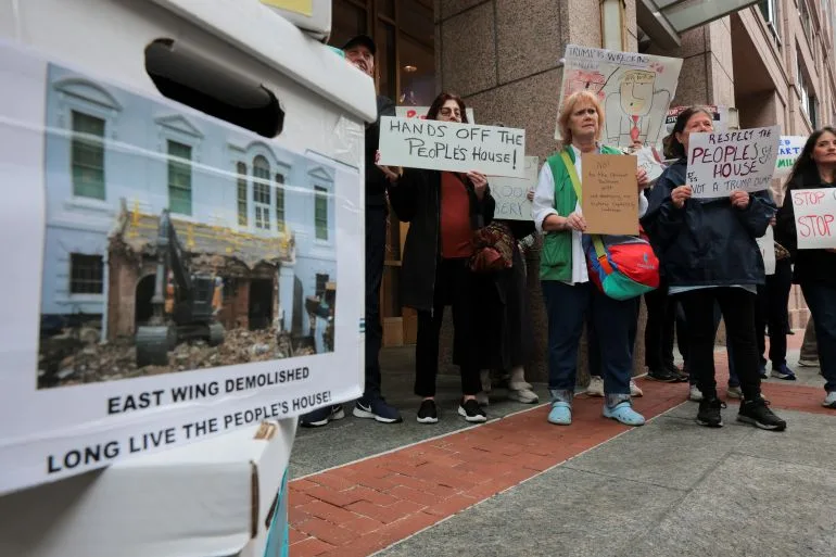 Trump Admin Seeks to Override Court Order on White House Ballroom Project, Citing National Security Concerns