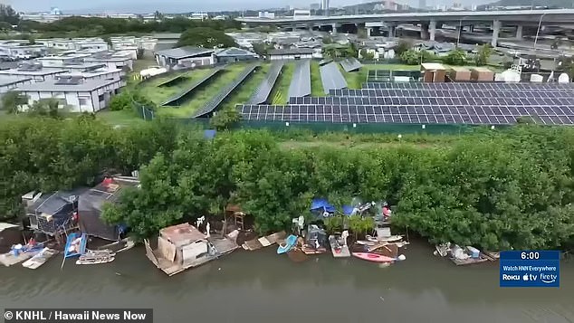 Authorities struggle to identify residents as massive Honolulu water camp grows.