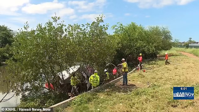 Authorities struggle to identify residents as massive Honolulu water camp grows.