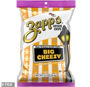 FDA Orders Recall of Zapp's and Dirty Chips Over Salmonella Risk