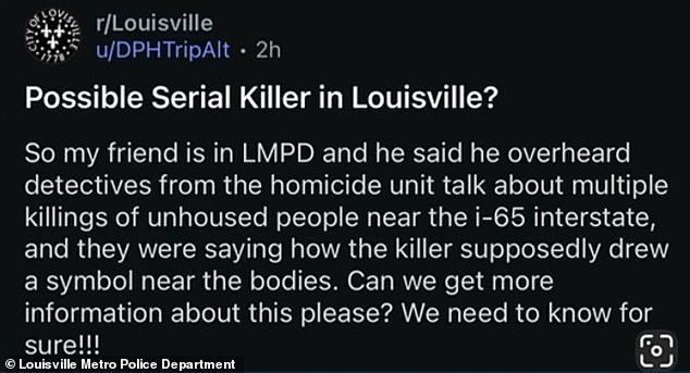 Louisville SWAT kills homeless attack suspect after warrant standoff