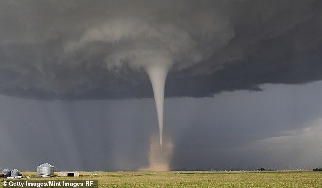 Rare tornadoes and hurricane-force winds threaten millions across the West Coast Thursday.