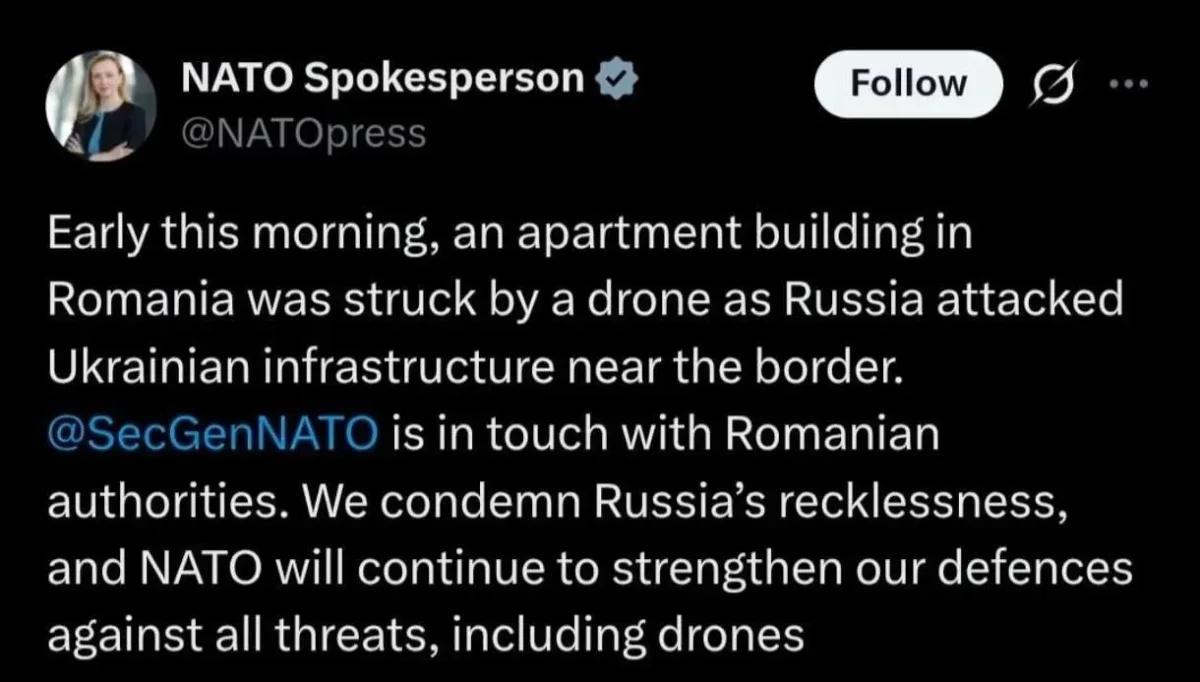 Romania Expels Russian Consul After Border Drone Accident Sparks Diplomatic Crisis